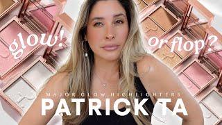 PATRICK TA HIGHLIGHTER DUOS: Application of ALL Shades + Review || Filmed in Natural Light