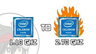 How to Boost CPU Performance for Gaming [Turbo Boost] | tested on Intel® Celeron N4000