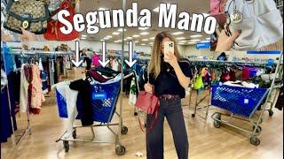 CARRITO LLENO EN TIENDA DE SEGUNDA MANO! TODO ESTO ENCONTRE! MUCHAS COSAS BUENAS BONITAS BARATAS