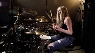 METALLICA "Creeping Death" Drum Cover~Brooke C