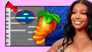 How to Make the MOST VIBEY RNB Beats for SZA | FL Studio Tutorial 