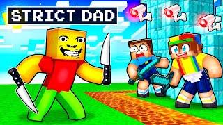 WEIRD STRICT DAD vs The MOST Secured House In Minecraft!