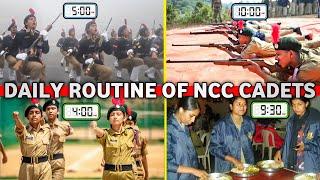 Daily Routine Of NCC Cadets in Camp