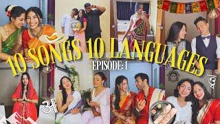 I sang 10 SONGS in 10 LANGUAGES | Marathi, Bengali, Tamil & more | #50Songs50Weeks50Languages