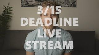 3/15 Tax Deadline Live Stream