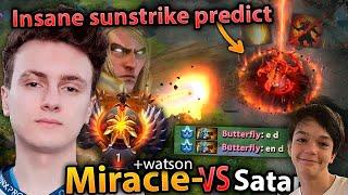 MIRACLE shows TOP 1 Rank and SATANIC why he is the INVOKER GOD of dota 2