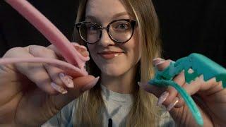 ASMR - The Endless Hair Clips - hair clipping roleplay, tongue clicking & tapping