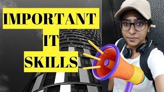 Important IT skills to get your first jobTamil  Aishwarya Rengan