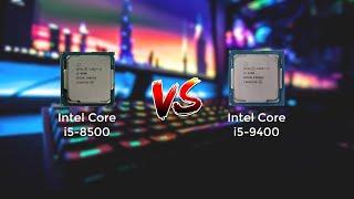 Intel Core i5-8500 vs Intel Core i5-9400 with RTX 3060Ti | Speed Test On 5 Games | DH-Tech