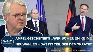 AMPEL GESCHEITERT: Finanzminister Lindner entlassen! Was nun? FDP scheue keine Neuwahlen