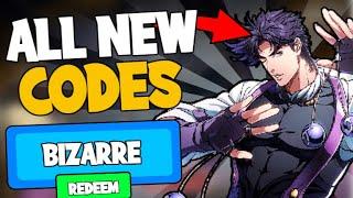 ALL *NEW* YOUR BIZARRE ADVENTURE CODES! (February 2021) | ROBLOX Codes *SECRET/WORKING*