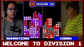 DEBUT INTO DIVISION 1 | Rahmations vs. Cobra | Div. 1B
