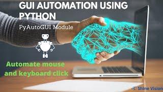 Automate Keyboard And Mouse Action Using Python | GUI Automation | Automate Daily Task