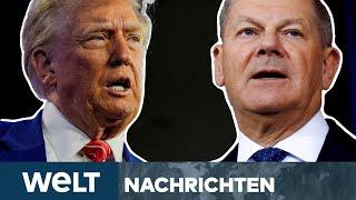 OLAF SCHOLZ: Nach der Grönland-Provokation! Jetzt legt sich der Kanzler mit Donald Trump an I STREAM