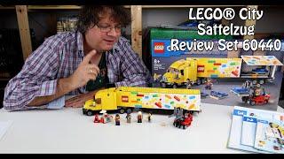 Für Kinder und Erwachsene? Review LEGO Sattelzug (City Set 60440)