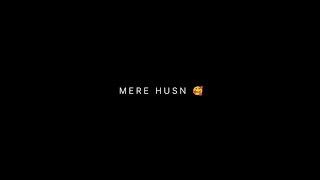 Husn | Anuv Jain | Black  Screen Status | WhatsApp Status | Trending Black Screen Status 