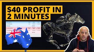 $40 Profit Trading Betfair Australia | Simple Strategy to Make Money