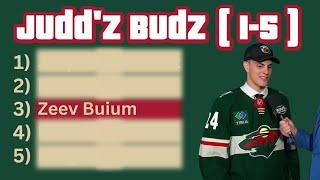 Minnesota Wild Prospects 1-5 | Summer 2024 Cumulative Player Rankings | Spoked Z on Judd'z Budz