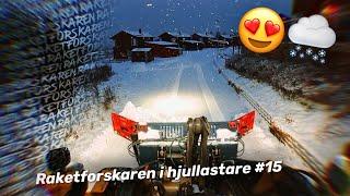  ÄNTLIGEN SNÖ!  Raketforskaren i Hjullastare #16