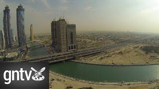 Dubai Canal Progression and Waterfall Test