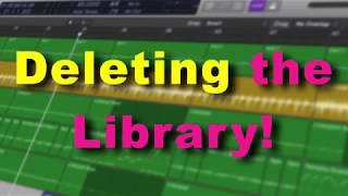 Deleting the Library! | Logic Pro X