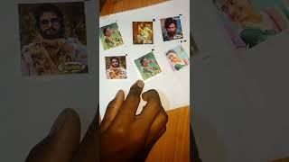 pushpa movie stickers,,,dialogue song #shorts #craft #art #ytshorts #pushpa