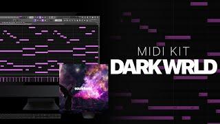 FREE MELODIC MIDI KIT "DARK WRLD" | OFFICIAL STUDIOPLUG MIDI KIT | BEST JUICE WRLD MIDI KIT 2020 