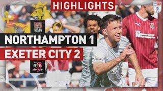 HIGHLIGHTS: Northampton Town 1 Exeter City 2 (20/4/24) EFL Sky Bet League One