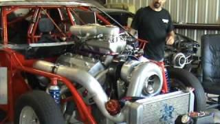 Procharger BBC 1st start @ Eric Stubbs' TURBO shop. (E.S.R.)