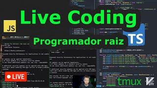 Testando neovim em um projeto real TypeScript #livecoding