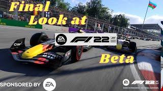 F1 22 Final Beta gameplay - Sponsored by EA