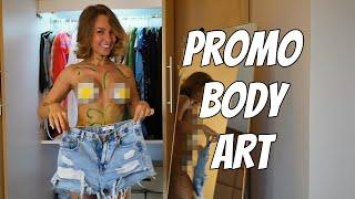 4K Kriss Kiss  Body Art Suit | Transparent Wardrobe Haul | No Bra | See-Through Try On