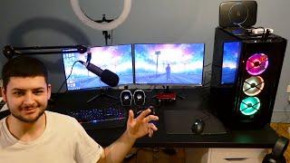 Building The ULTIMATE YouTuber Gaming Room PC Setup From Scratch