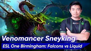  Sneyking VENOMANCER SUPPORT 5 Pos | Dota 2 7.35d Pro Gameplay