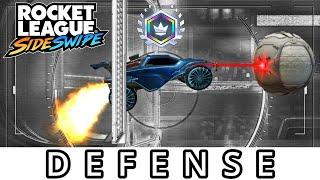 Rocket League Sideswipe: How to DEFEND like a Grand Champion (Defense Tips!)
