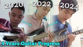 A Complete 4 Years Self-Taught Guitar Playing Journey (2020-2024)