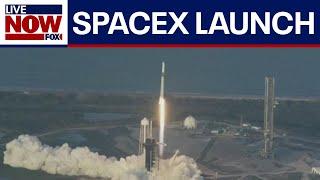 WATCH: NASA's SpaceX Crew-10 headed for the ISS  | LiveNOW from FOX