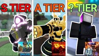 TOWER DEFENSE Tier List BEST vs WORST 2025. (Tower Defense Simulator, TDS, TDX) Roblox