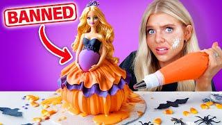 I Turned BANNED Kid Toys into Halloween Cakes