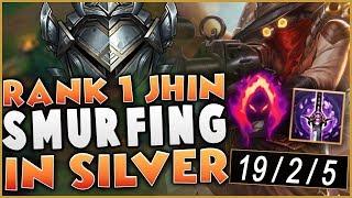 #1 JHIN Showing how to carry SILVER games! / Jhin Unranked to Challenger #1