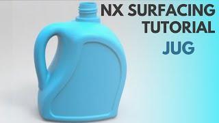 NX Surfacing Tutorial: Creating a Product Design from Sketch to Finish