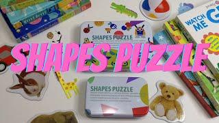 How to build a shape puzzle #shapes #shapespuzzle