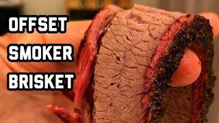 How to Smoke Brisket in an Offset Smoker