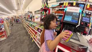 #funny Chloe wanted to scan the barcode herself because she chose the band aids