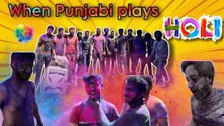 HOLI VLOG 2024 | Ballon Fight | Holi celebration 