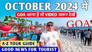 Goa Trip in October 2024 | A-Z Goa Tour Guide | Watersports, Nightlife & Cruise | Goa Vlog