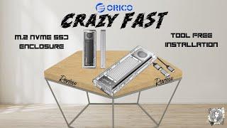 LIVE: Ultra Speedy, Ultra Capacity, Ultra Cooling - ORICO 40Gbps M.2 NVMe SSD Enclosure