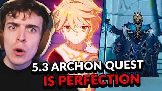 NATLAN HAS PEAKED! Natlan 5.3 Archon Quest Act 5 FULL REACTION | Genshin Impact