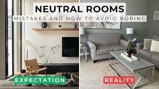 How To Decorate A Stunning Neutral Room & Why Neutral Is Not Always Timeless