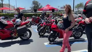 Ducati World Week 2022 at the Ducati Newport Beach OC California